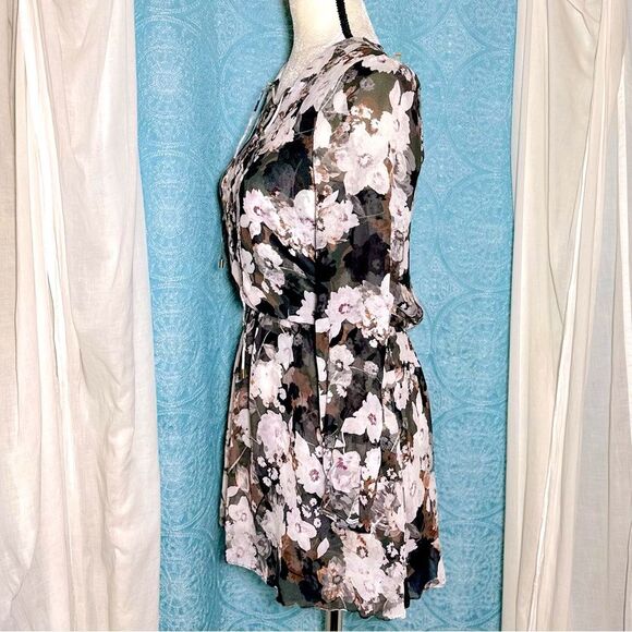 Intermix Libby Lace Up Silk Dress - Picture 4 of 7